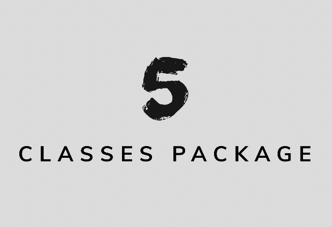 5 Group Classes PACKAGE